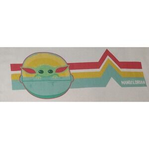 Star Wars Lucas Film Tee Shirt Mens Mandalorian Size‎ Medium Baby Yoda SEE